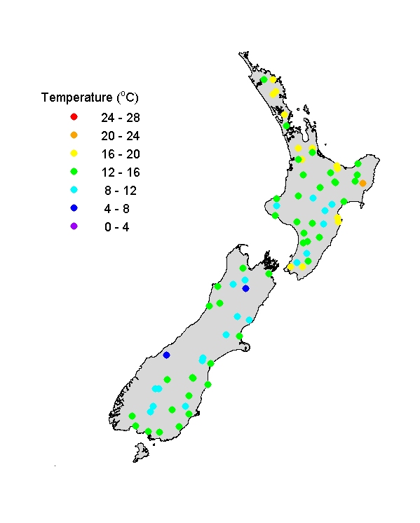 Temperature Map FU64