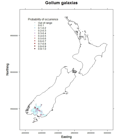 Galaxias gollumoides_distribution_predicted