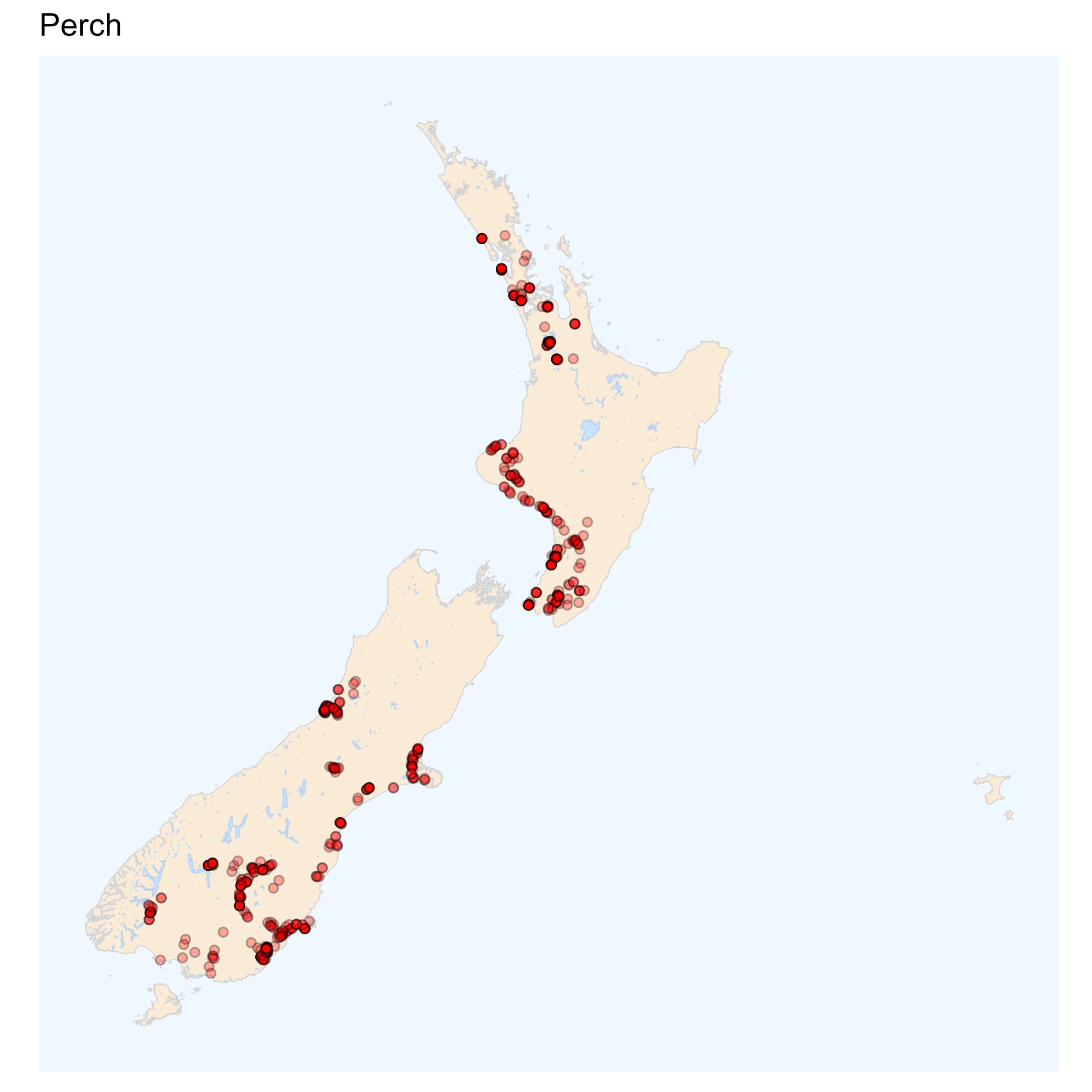 Perch distribution map [2024]