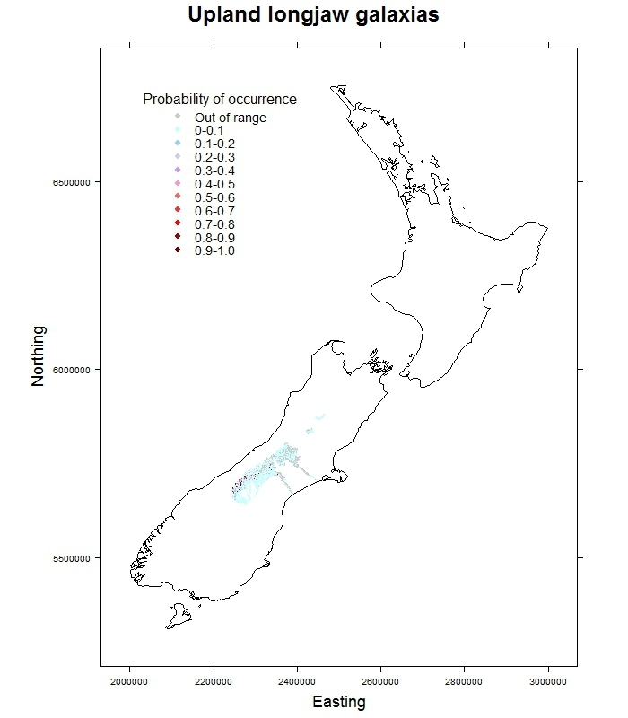 Upland_longjaw-Galaxias prognathus_distribution_predicted